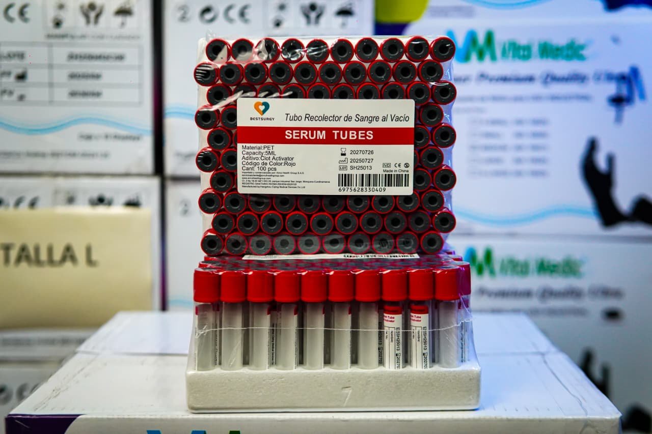 Tubo recolector de sangre